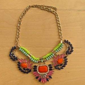 Multi Colored Gem Necklace